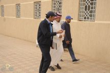 المهندس مشعل التميمي في زيارة تفقدية للكلية التقنية ببقعاء