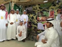 عَاصفة الفاروق تعصِف بمدارس حائل وتنال إعجاب حضور معرض ( سلطان الحزم .. وعاصفة الحزم ) .