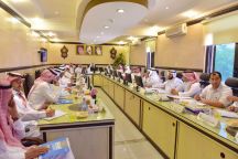 مدير عام المياه بمنطقة حائل يزور  مجلس بلدي حائل‎