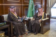 نائب أمير حائل يستقبل أمين المنطقة المهندس ” الزايدي “