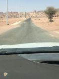 طريق المضابيع بحاجة الى صيانة شرق حائل