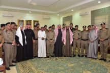 تكريم الضباط المتقاعدين من منسوبي الأمن العام بشرطة منطقة حائل