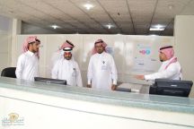 مدير عام “بريد حائل” يقوم بجولة تفقدية على المكاتب البريدية للوقوف على سير العمل .