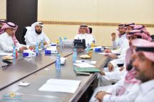 المهندس إبراهيم الرقيبة يتفقد مشروعات المياه والصرف الصحي بحائل