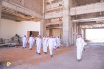 وكيل وزارة المياه يتفقد المشاريع المائية بحائل