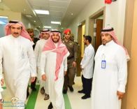 نائب أمير منطقة حائل قام بجولة في مستشفى الملك سلمان التخصصي بحائل