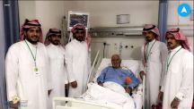 زيار فريق عزوتي التطوعي لمرضى المستشفى الملك خالد بحائل
