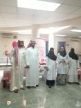 تدشين حملة الكشف المبكر لسرطان الثدي (حياة) بمركز الرعاية الصحية الأولية بالمنتزه الشرقي بحائل