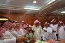 بلدية محافظة السليمي تعايد منسوبيها
