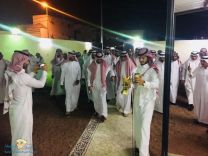 نائب أمير حائل يزور ديوانية الفضيله ويلتقي مع الأهالي .