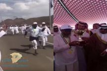 كبار سن يخوضون سباقاً في “رالي عسير”