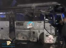 مصر: استهداف حافلة ركاب سياحية بعبوة ناسفة وسقوط قتلى وجرحى