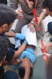 بالصور … بمدينة حائل طفل يحتجز داخل غساله والدفاع المدني يخرجه