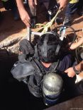 مدني حائل يخرج جثمان طفل سقط في غرفة صرف صحي بــ ” أنبوان “