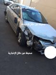 داهس رجل المرور يسلم نفسه قبل قليل لشرطة المنتزه بمدينة حائل