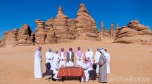 صور: السياحة تبني فندقاً صحراوياً يضم 100 غرفة في محافظة العلا