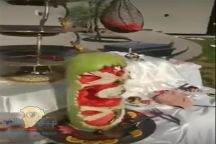 مواطن يوثق بالفيديو إسرافاً في أطعمة “عزيمة”