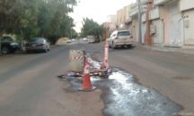 حفر خطيره تهدد المارة بشوارع حائل