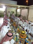مائده إفطار كعادته السنوية لمنسوبي أمن الطرق بالمنطقة بمنزلة بمدينة حائل