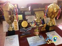ثانوية الفاروق تكتسح مدارس شمال حائل بنتائج إختبار القدرات وتحصد المركز الأول ..