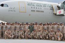 بالصور: القوات الجوية السعودية تصل تركيا للمشاركة في تمرين نسر الأناضول