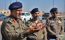 يدشن مدير الدفاع المدني بحائل حملات تفتيش على المنطقة الصناعية