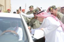 جوازات منطقة حائل تدشن خدمة الشباك السيار لذوي الإحتياجات الخاصة