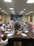 مدير عام هيئة حائل يجتمع مع رؤساء الهيئات بالمنطقة