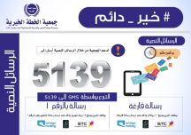 خطة حائل الخيرية تتواصل بالعمل ..والمجتمع يتفاعل مع دعم الجمعية بالرسائل النصية ..