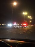بحادث دهس بالقرب من ميدان الدلال بحي المنتزه بحائل