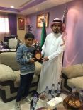شركة مياه ” آبار ” تكرم الطالب عبدالرحمن السليطي