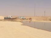 انفجار بالخط الناقل للصرف الصحي ببقعاء
