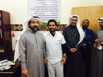 الدكتور الملق يدشن عيادة رعاية المسنين بمركز صحي التلفزيون
