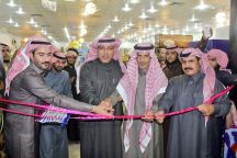 الأستاذ سعد الصعب يفتتح ركن منتجات الأسر المنتجة في تنمية القاعد