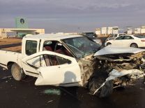 تقاطعات الموت  على طريق حائل -الجثامية – القاعد .