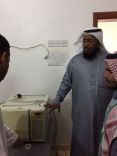 مدير عام الشؤون الصحية بمنطقة حائل في جوله تفقدية لمركز صحي البعايث