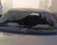 بالصور: طلاب يطلقون الرصاص على سيارة دكتور بالجامعه في وادي الدواسر ويحذرونه برسالة: “المرة الجاية في راسك”