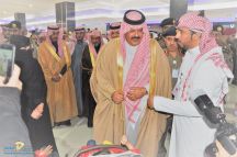 ضمن فعاليات اليوم العالمي للدفاع المدني أمير حائل يزور جناح مركز الملك سلمان لذوي الإعاقة