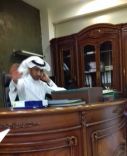 في زيارة غير مبرمجة عين حائل في الإدارة العامة لخدمات المياه بمنطقة حائل