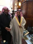 نائب أمير منطقة حائل الأمير فيصل بن فهد بن مقرن يؤدي صلاة الميت على سعد عبدالعزيز الجروان رحمه الله
