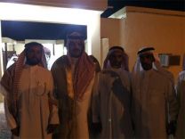 صاحب السمو الملكي الأمير / تركي بن طلال بن عبدالعزيز ال سعود يقدم واجب العزاء للكاسب‎